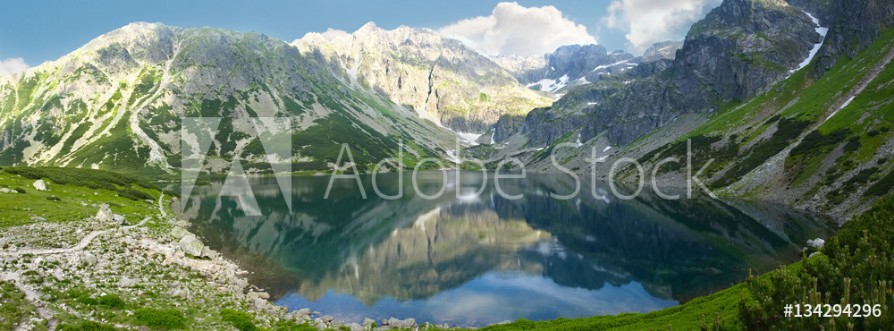 Picture of Panorama of mountain lake